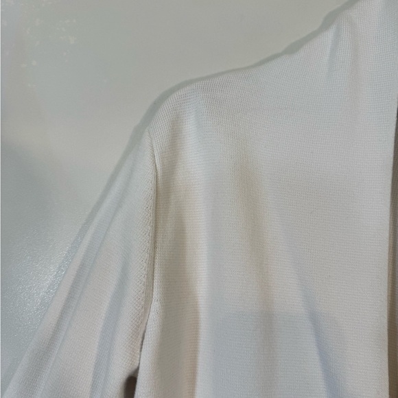 SUMMERSALT The Ribbed Sweater Blazer in White Sand | Size Small - Picture 8 of 16